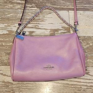 Lilac Coach Crossbody